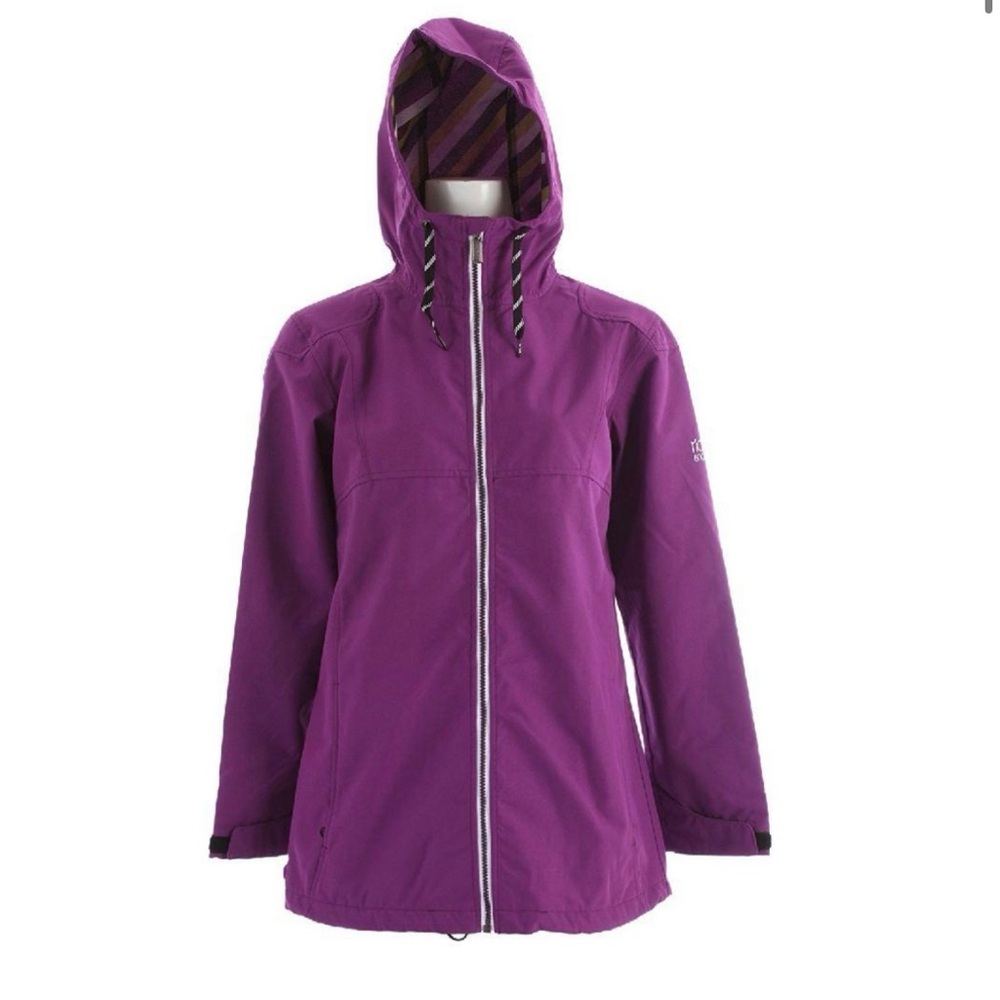 Ride Snowboards Ride Bryant Shell Jacket in Dark Violet Purple Size‎ Medium